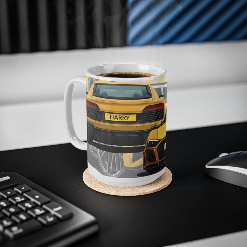 Personalised Coffee Mug – Rally Car Design - Image 5