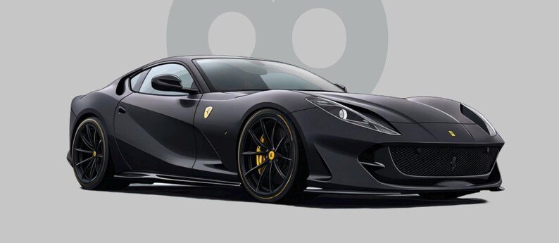 Bedroom Wall Art Supercar Poster - Image 5